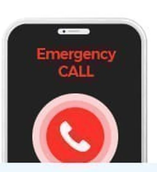Emergency CALL дэлгэц асаалттай гар утас