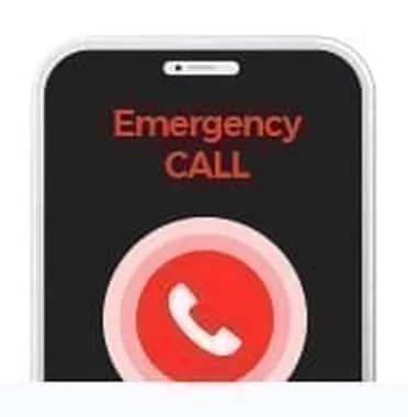 Emergency CALL дэлгэц асаалттай гар утас